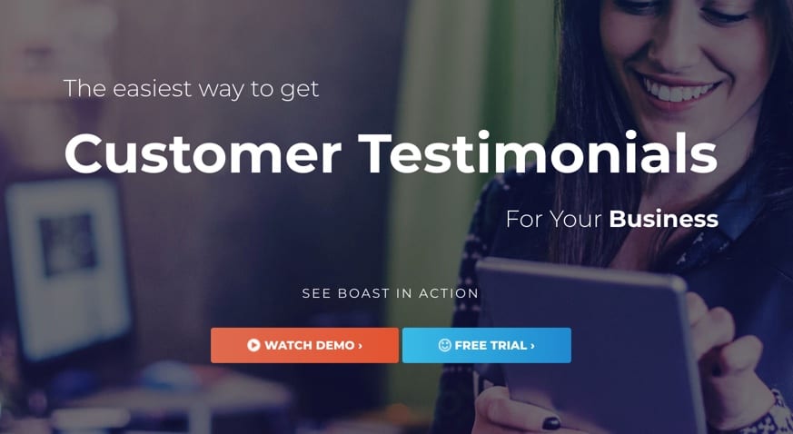 Customer testimonials wordpress theme.