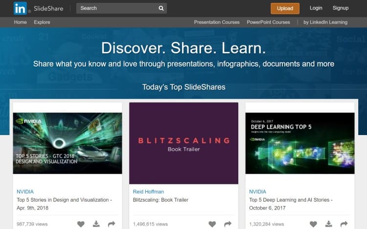 A screen shot of the linkedin website.
