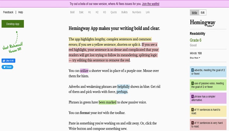 A screen shot of a website with a pink background.