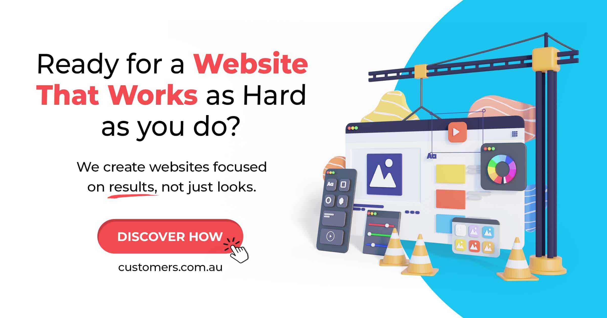 Ready for a website that works as hard as you do?.