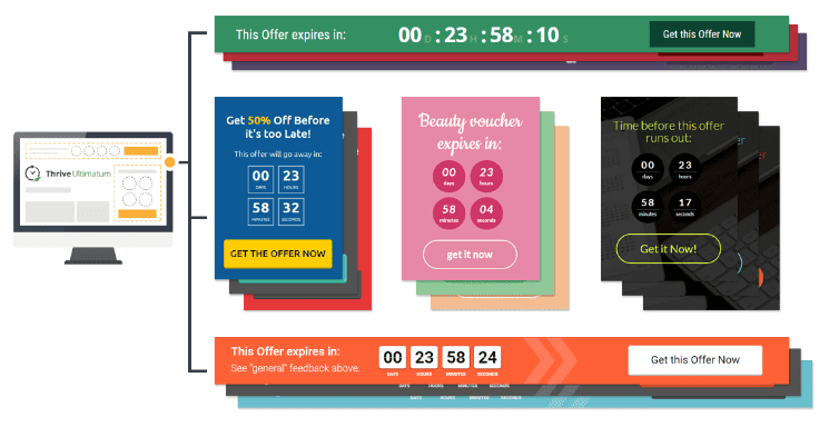 An example of a landing page for a mobile app.