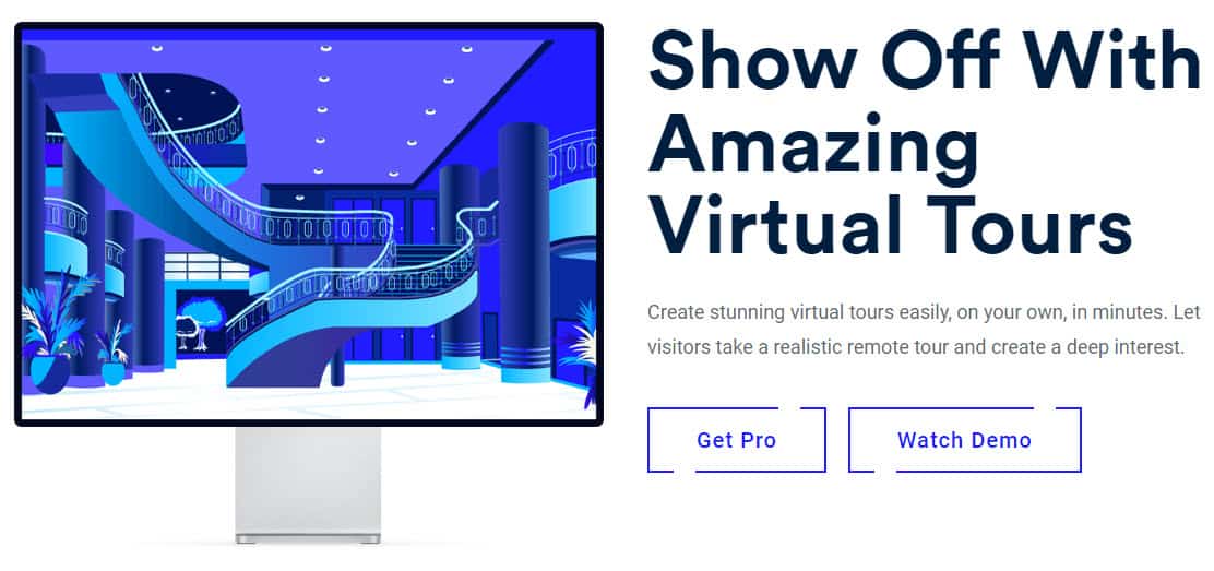Show off with amazing virtual tours.